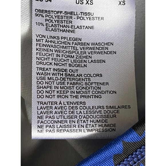 Bogner First Base Layer Size XS Snowflake Long Sleeve Black Blue‎ Ski Snowboard - Picture 11 of 13